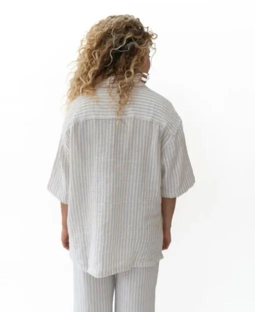 Bailey Shirt | Off White Stripe