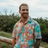 Batik Shirt | Rose
