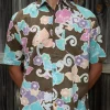 Batik Shirt | Wash Brown