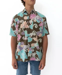 Batik Shirt | Wash Brown