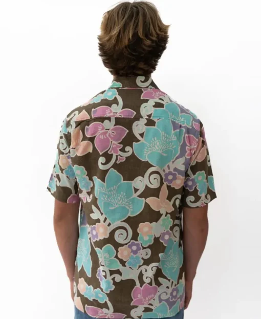 Batik Shirt | Wash Brown