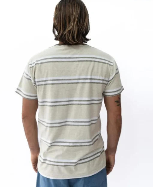 Bay Stripe Tee | Mocha