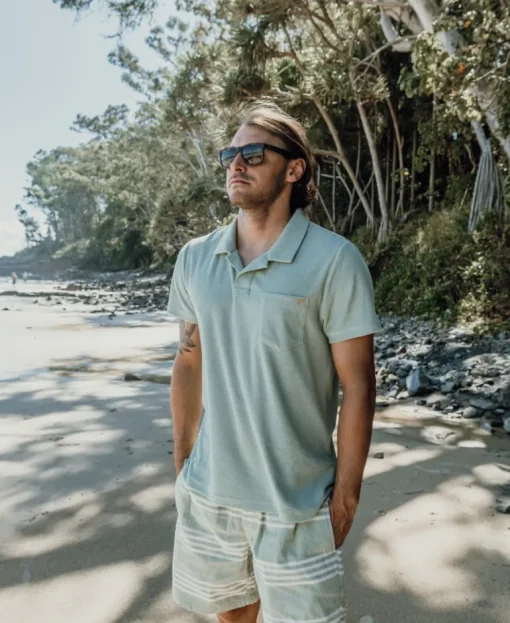 Beach Boy Cord Short | Sage