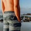 Beach Boy Elastic Boardie | Dusty Blue