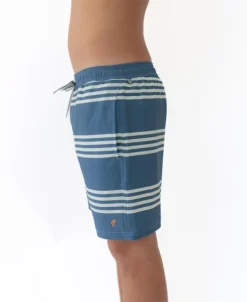 Beach Boy Elastic Boardie | Dusty Blue