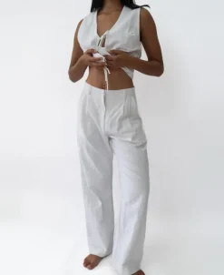 Becky Pant | White