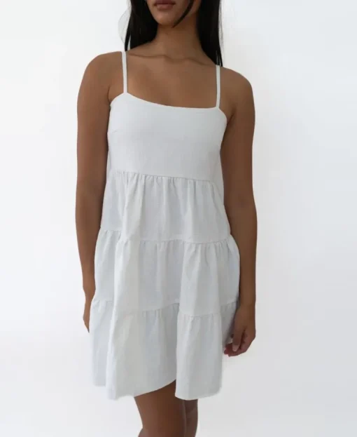 Beth Dress | White