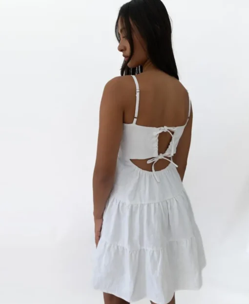 Beth Dress | White