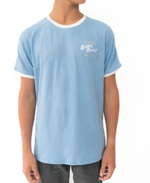 Break Ringer Tee | Azure Blue
