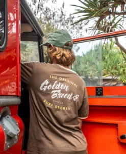 Break Ringer Tee | Wash Brown