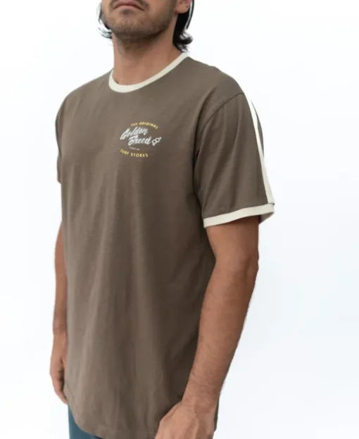 Break Ringer Tee | Wash Brown