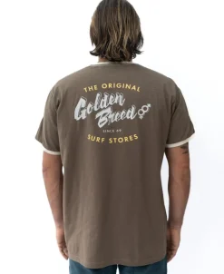 Break Ringer Tee | Wash Brown
