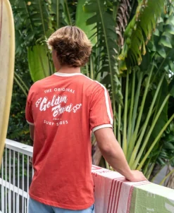 Break Ringer Tee | Wash Red