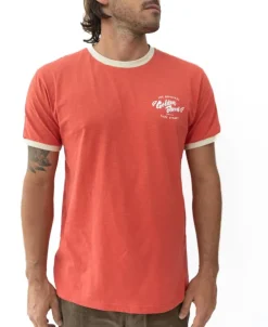 Break Ringer Tee | Wash Red