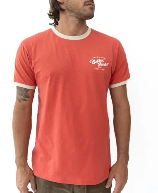 Break Ringer Tee | Wash Red