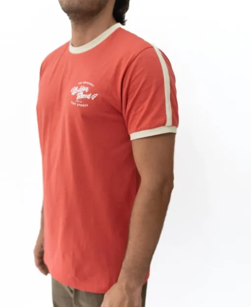 Break Ringer Tee | Wash Red