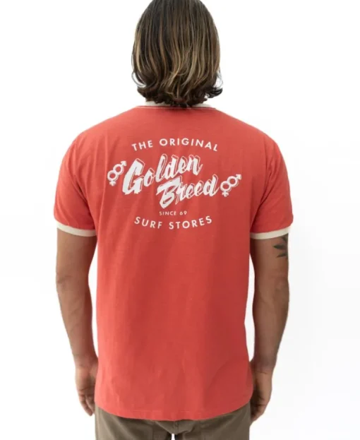 Break Ringer Tee | Wash Red