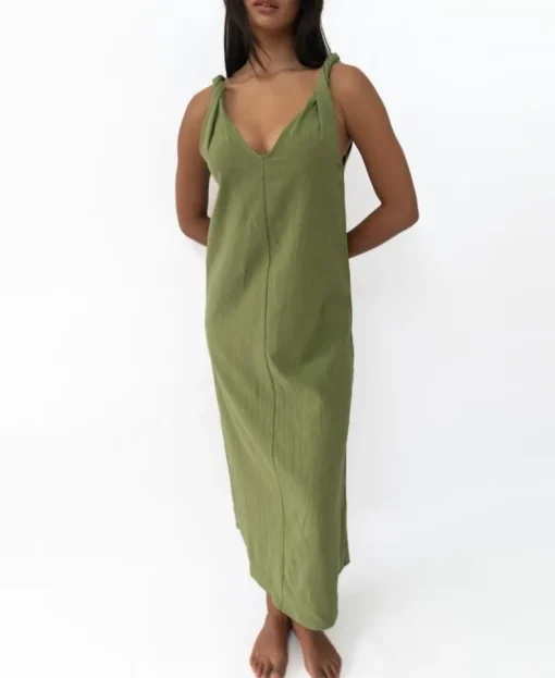 Bridget Maxi Dress | Khaki