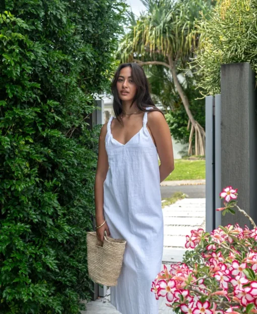 Bridget Maxi Dress | White