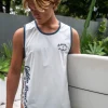 Burleigh Rash Tank | White