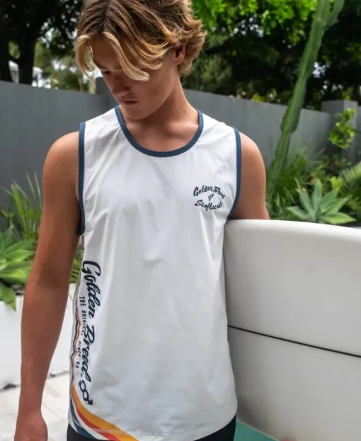 Burleigh Rash Tank | White