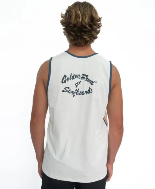 Burleigh Rash Tank | White