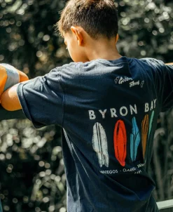 Byron Bay Boards Boys Tee | Navy