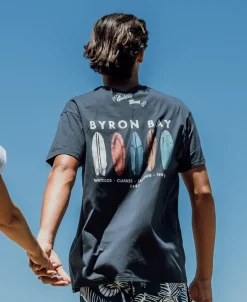 Byron Boards Tee | Navy