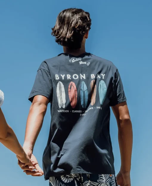 Byron Boards Tee | Navy