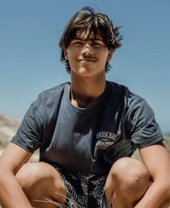 Byron Boards Tee | Navy