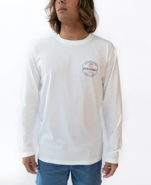 Byron LS Kombi Tee | Off White