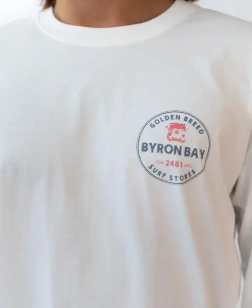 Byron LS Kombi Tee | Off White