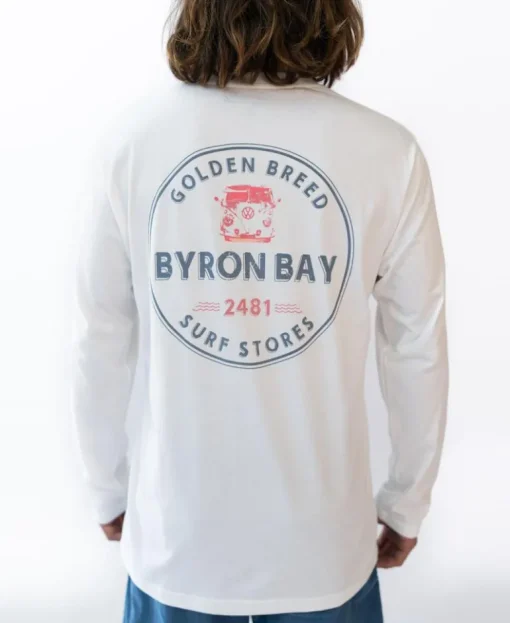 Byron LS Kombi Tee | Off White