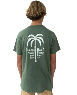Byron Palm Loco Tee | Khaki