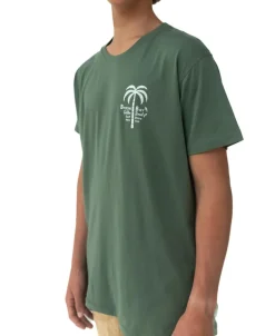 Byron Palm Loco Tee | Khaki