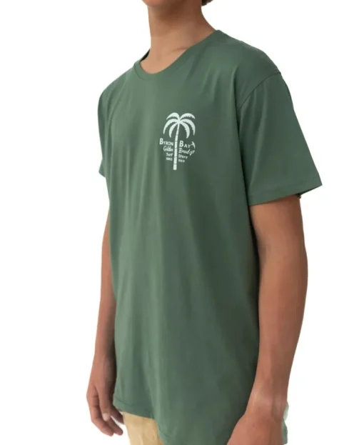 Byron Palm Loco Tee | Khaki