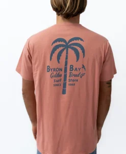 Byron Palm Loco Tee | Rose
