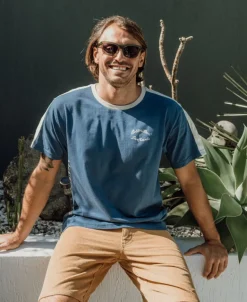 Byron Willis Tee | Dusty Blue