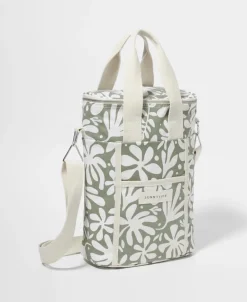 Canvas Drinks Cooler Bag The Vacay | Olive