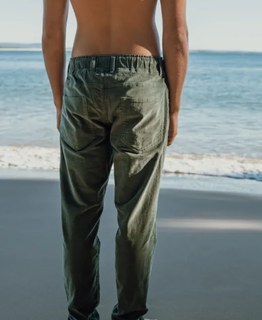 Catch Stretch Cord Pant | Khaki
