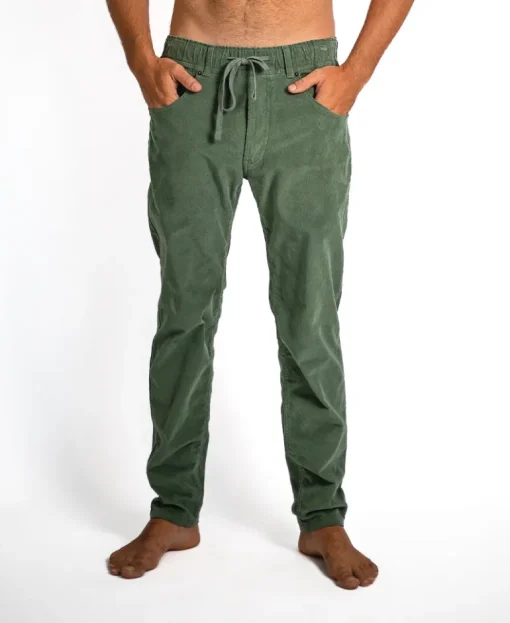 Catch Stretch Cord Pant | Khaki