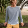 Classic Rag Top | Navy Marle