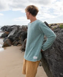 Classic Rag Top | Surf Green Marle