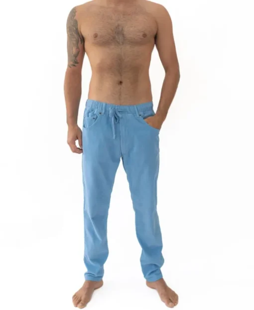 Cord Jogger Pant | Azure Blue