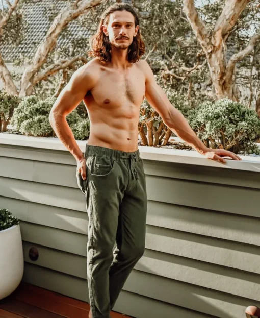 Cord Jogger Pant | Khaki