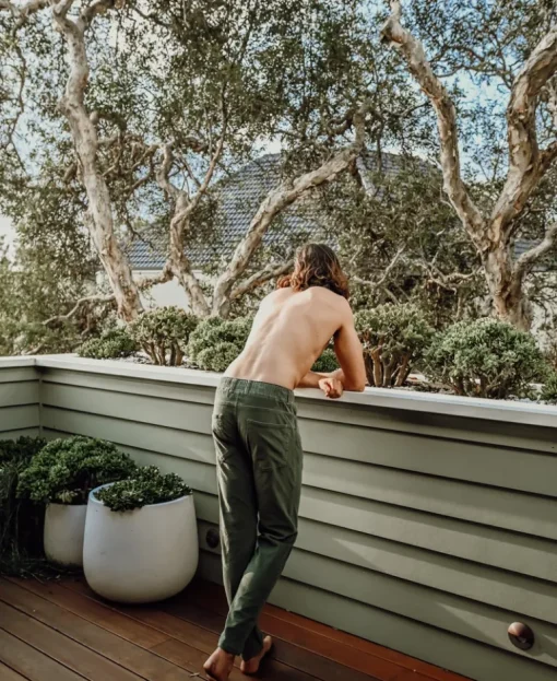 Cord Jogger Pant | Khaki