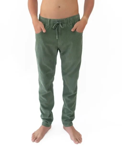 Cord Jogger Pant | Khaki