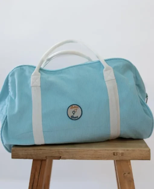 Cord Roll Bag | Turquoise