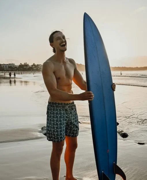 Cosmo Elastic Boardie | Blue
