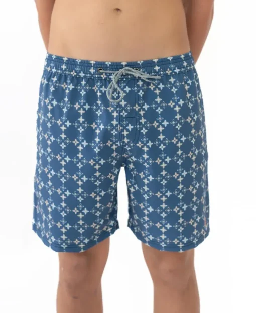 Cosmo Elastic Boardie | Blue